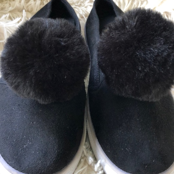 Kooba Pom Pom Slip On Shoes - Picture 3 of 5